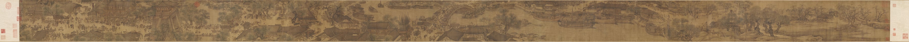 Along the River During the Qingming Festival / 《清明上河图》全卷