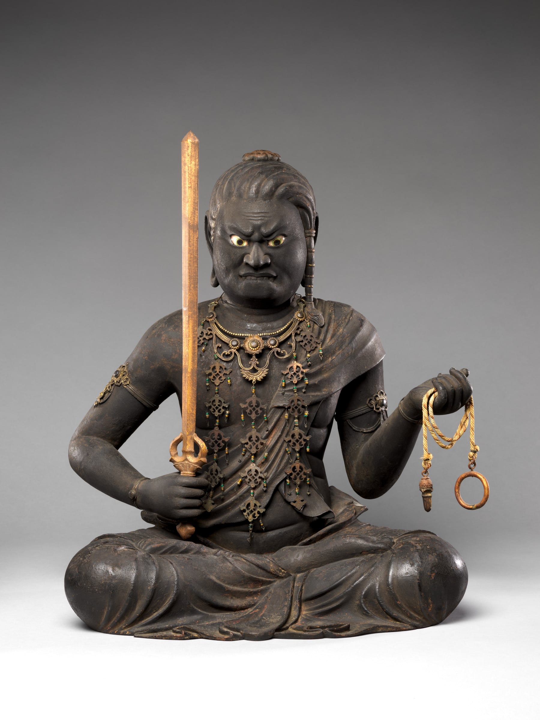 Fudō Myōō, the Immovable Wisdom King / 快庆作不动明王坐像